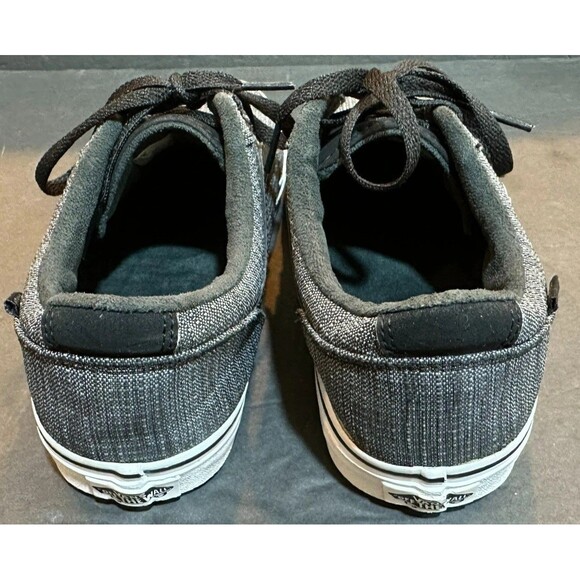 Vans Old Skool Tweed Black and Gray Low Top Skate Shoe Men's Size 8.5 - Picture 5 of 12